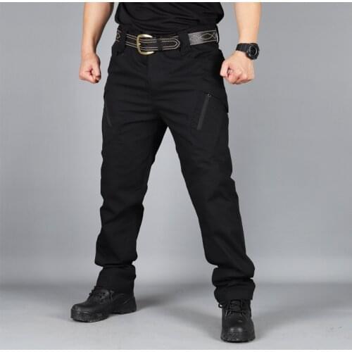 2020 Mens Military Tactical Pants Swat Trousers Multi-pockets Cargo Pant Training Men Combat Army Pants Work Safety Uniforms 5XL