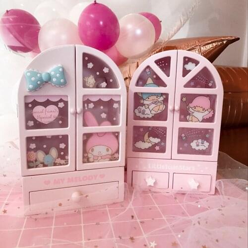 Original Japan new cartoon wood box girls home decoration for dolls accessoriess