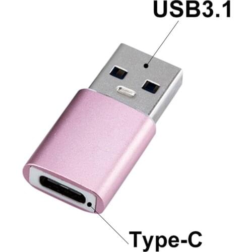 OTG Type-C Female to USB 3.1 Male Converter Adapter For Computer Mobile Phone Type-C OTG USB Adapterr переходник usb type c