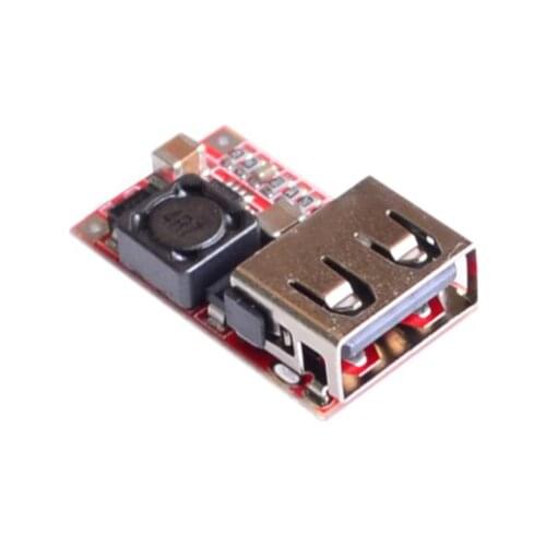 100pcs 6-24V 12V/24v to 5V 3AUSB Output charger step down Power ModuleDC-DC Step Up Boost Module Power Adjustable buck Converter