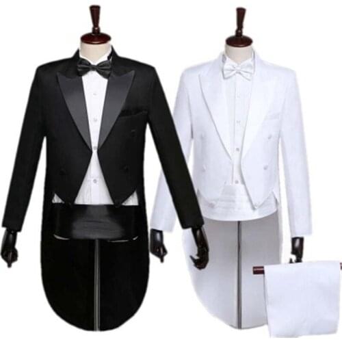 Drop Shipping XS S M L XL Renaissance Mens Tuxedo Suit Wedding Party Jacket Pants Full Set Cosplay Costume