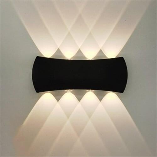 Modern LED Wall Lamp Fixtures Outdoor Indoor Aisle Home Bedroom Waterproof IP65 Up Down Sconce Lights Lighting