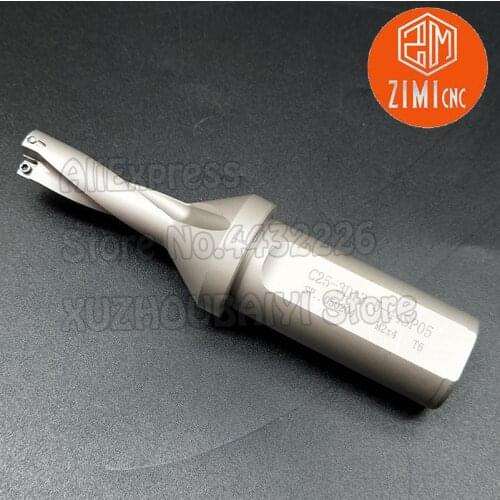 SP-13.5-3D-C25 Indexable Shallow Hole U Drill Violent Drilling Blind Hole Processing Drill Internal Injection Cold Drilling