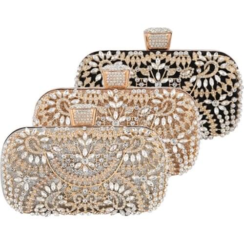 Wedding Bag Ladies Handbag Crystal Banquet Clutch Bag Evening Bag Handbag ROM80290