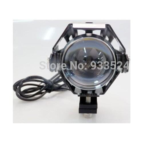 Transformers 15W LED Metal Spot Fog Lights For Harley Honda Yamaha Kawasaki Suzuki Motorcycle Dirt Bike Dual Sports ATV Custom