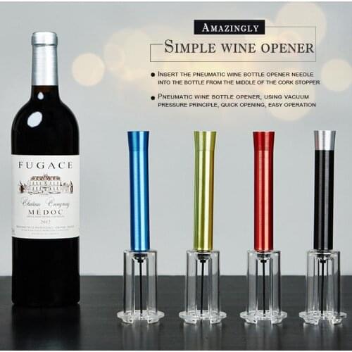 AMAZINGLY SIMPLE WINE OPENER Automatic Bottle Opener for Red Foil Cutter Wine Jar Opener Kitchen Accessories Gadgets Bottle Open