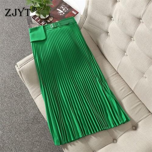 ZJYT High Waist Skirts For Women