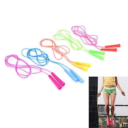 2019 New 1Pc 2.4m Speed Adjustable Jump Rope Fitness Sport Exercise Wire Skipping Cross Fit Student Kids