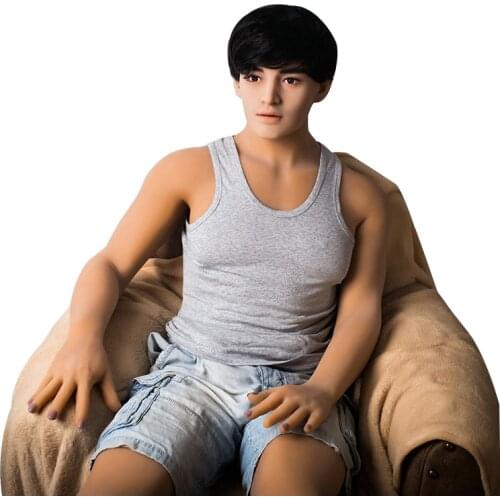 180cm Male Sex Doll Real Silicone Dolls For Female Gay Doll With Fixed Huge Penis Full Size Silicone Adult Toy For Man