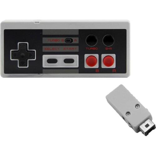 2.4GHz Wireless Controller Joystick Gamepad for NES Mini Classic Edition Game Joypad for Nintendo Game Console Accessories