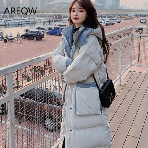 Women Autumn Winter Jacket Long Parkas Women Winter Coat with Hooded Thick Warm