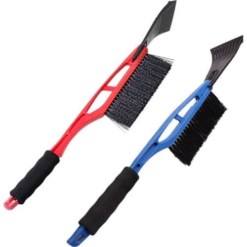 ABS Car Snow Removal Shovel 2-in-1 Multifunctional Windscreen Windshield Deicing Cleaning Scraping Tool