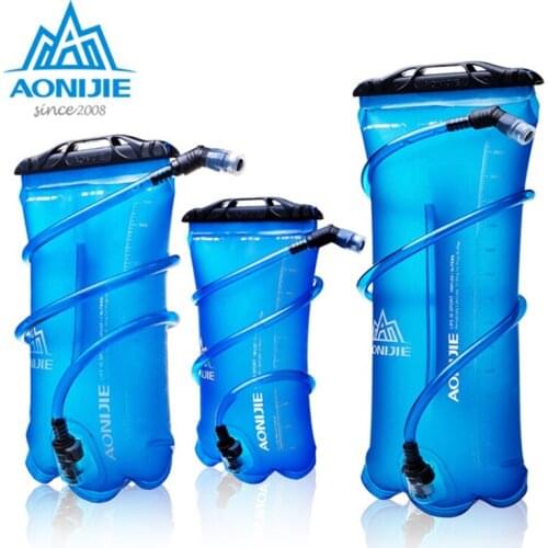 AONIJIE SD16 Soft Reservoir Water Bladder Hydration Pack Water Storage Bag BPA Free - 1.5L 2L 3L Running Hydration Vest Backpack