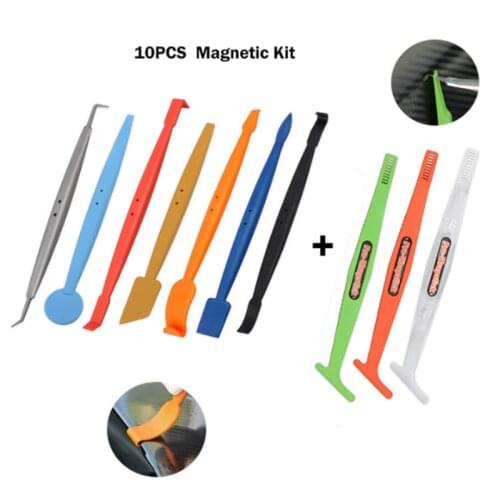 EHDIS Automotive Window Tint Film Application Tools Kit Car Accessories Carbon Fiber Film Vinyl Wrapping Micro Scraper Squeegee