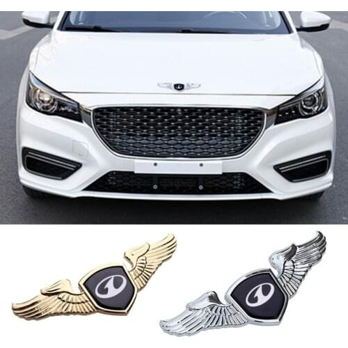 Car Logo Zinc Alloy Wing Emblem Front Hood Cover Badge Auto Ornament Sticker for Besturn B50 B70 B30 B90 T77 T99 T33 X40 X80