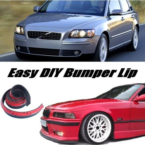 Bumper Lip Deflector Lips For Volvo S40 S40L Front Spoiler Skirt For Car Tuning View / Body Kit / Strip