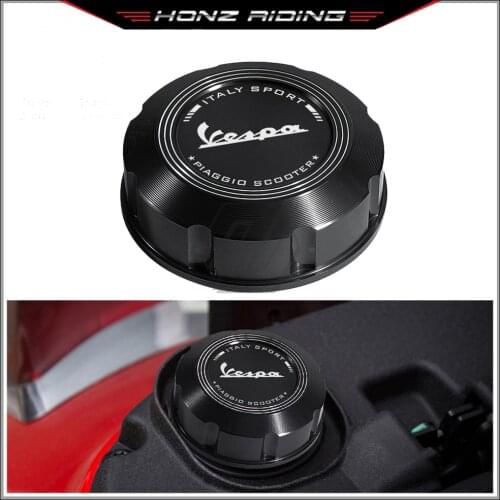 For Vespa Gts 300 250 Sprint PX LX Primavera 150 Motorcycle Gas Fuel Tank Filler Oil Cap Cover Accessories