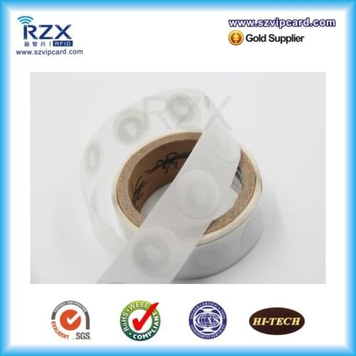 Good quality paper packed roll 30mm MIFARE Ultralight C tag 13.56Mhz rfid tag