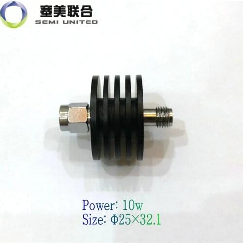 SMA 10w coaxial fixed attenuator ATT: 1-40dB; Freq .: DC-6G; power Pwr: 10w
