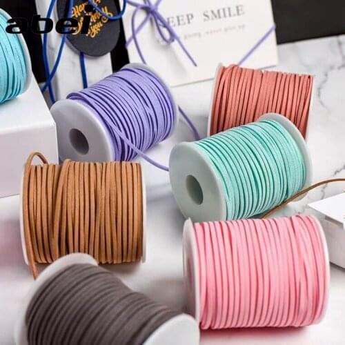 10Meter 3mm Velvet Ribbon For Gift Box Paper Bag Floral Packing Lace Tape DIY Leather Cord Handmade Jewelry Material Wholesale