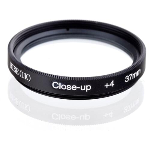 RISE(UK) 37mm Macro Close-Up +4 Close Up Filter for All DSLR digital cameras 37MM LENS
