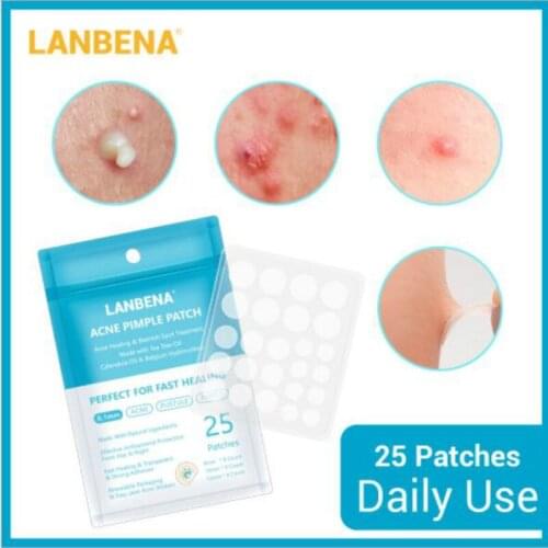 LANBENA Acne Treatment Face Mask Skin Care Facial Masks Face Cream Face Cleaner Tool Acne Pimple Patches Stickers Acne Remover
