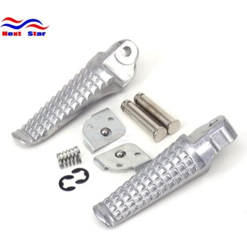 Motorcycle Front Foot Pegs Footrest Pedals For Suzuki GSXR600 GSXR750 1996-2005 GSXR1000 2001 2002 2003 2004 GSXR 600 750 1000