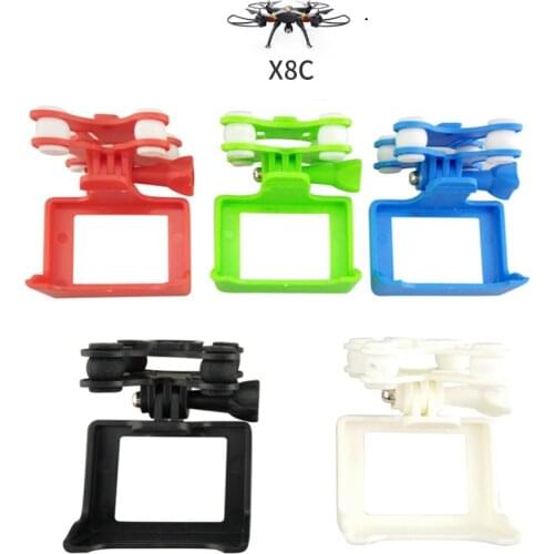 Camera Gimbal With Camera Holder For Syma X8C X8W X8G Series Compatible With SJ/Gopro/XIAOYI Camera Gimble Spare Parts