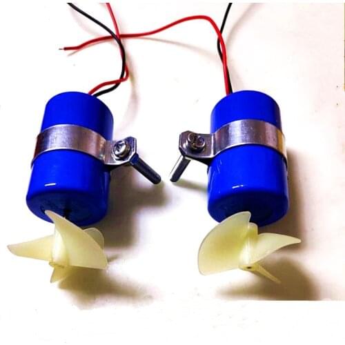 ROV Boat Underwater Motor Thruster 7.4V 16800RPM CW CCW 3 Blades Paddle Underwater Propeller for Micro ROV/Robot/Boat Model