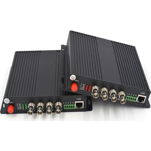 Full / Half Duplex SDI Video Converter , Fiber Optical Transmitter And Receiver Extender