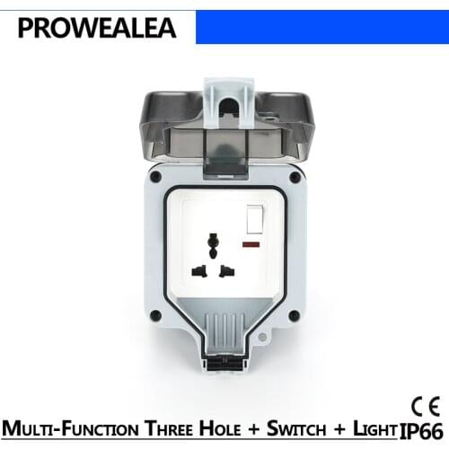 Sockets With Grounding PROWEALEA China