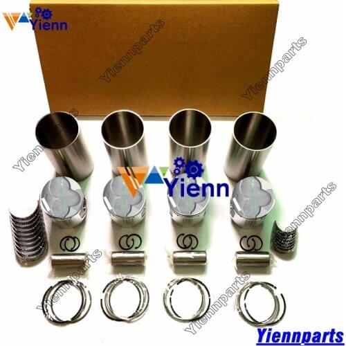 For Mitsubishi 4D55T 4D55 Overhaul Rebuild Kit Piston Ring Liner Head Gasket Bearing FOR Galant A167 L300 L200 Engine Parts