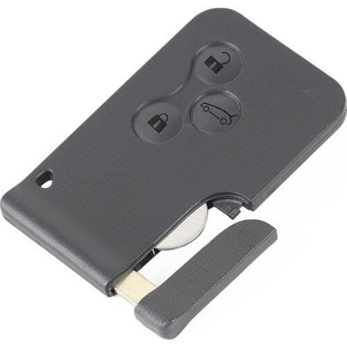 KEYECU for 5PCS KYDZ Renault Megane 3button remote FSK433MHz 7926ATTchip -without LG Removable Upgraded version