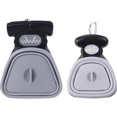 Pet Dog Travel Folding Poop Scoop Clean Pick Up Droppings Cleaner Dog Outdoor Portable Mini Toilet Waste Picker Pet Products C42