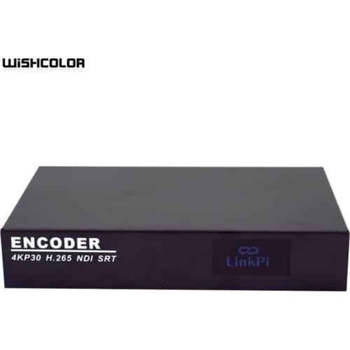 Wishcolor ENCSH SDI HDMI ENCODER 4KP30 H.265 Encoder HD 4K SRT RTMP H265 For Live Broadcast Platforms