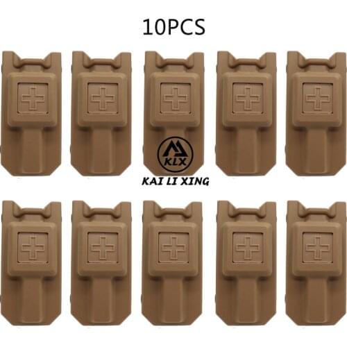 10PCS Outdoor Molle EMT Tourniquet Carrier Pouch Hunting Application Tourniquet Storage Bag Box Holder Case tactical pouch