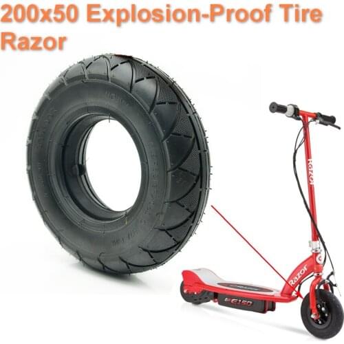 200x50 Solid Tire Tubeless Tyre Explosion-Proof Tire For Speedtrott GX14 Speedway Mini 3/4 Razor Electric Scooter Tyre Parts