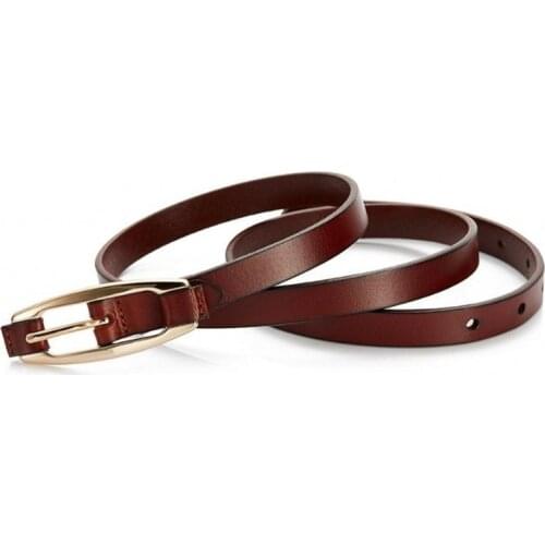 2020 new fashion woman leather belt Genuine leather and pu high quality strap pin metal buckle ceinture femme cow skin strap