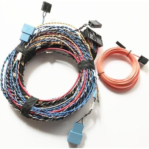 BMW-Car Harman-L7 Audio Upgrade Harness with Optical Fiber Cable for 3 Series 5 Series X3 X5