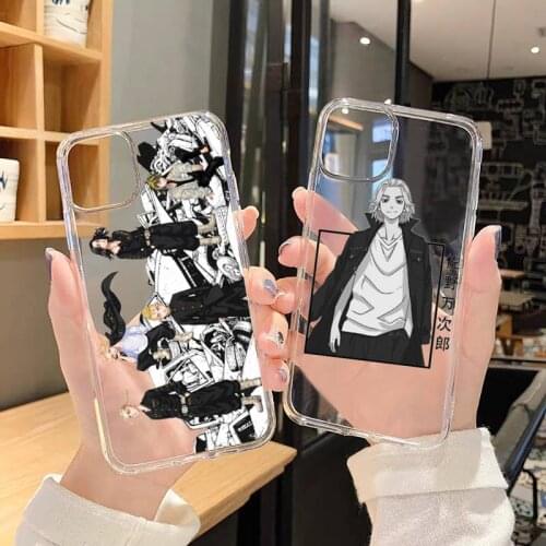 Tokyo Revengers Phone Case For iphone 12 11 8 7 6s 6 5 5s 5c se plus mini x xs xr pro max Transparent soft