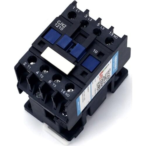 CJX2-1210 220V 380V AC contactor 0910 1810 single phase 2510 three phase 3210 9A 12A 18A 25A 32A