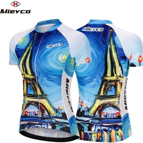 Mieyco Pro Team Cycling Jersey Women Summer MTB Bike Jersey Shirt Maillot Ciclismo Quick Dry Bicycle Clothing Cycling Clothes