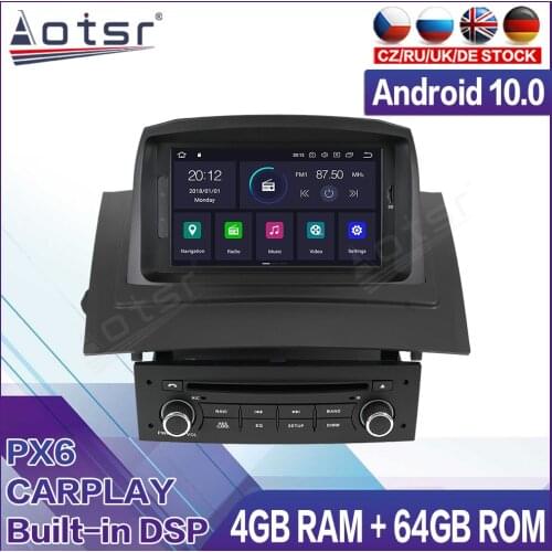 Android Radio Tape Recorder Car Video Multimedia Player Stereo For Renault Megane 2 Fluence 2002 - 2008 Head Unit GPS Navigation
