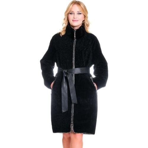 Zoramotti,Womens Fur,Real Fur,Sheepskin,Collar Fox,Winter Wear,Keeps Warm,Turkish,Turkey,Moskow