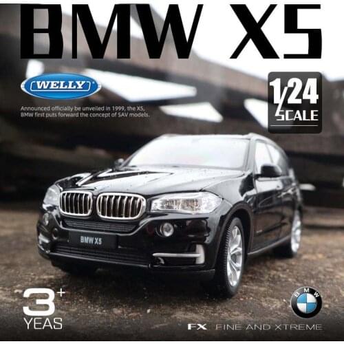 1:24 BWM X5 Car Model Alloy Die Cast Classic Luxury Cars Favorites Gift Kids Toys Cars Collect decorative arts and crafts
