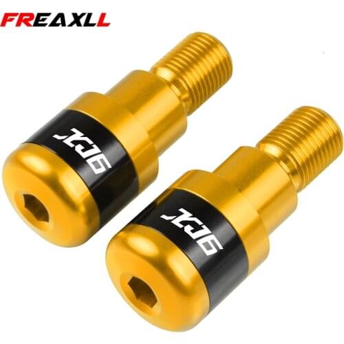 Motorcycle Hand Grip Handle Bar End Cap Slider Cover For Yamaha xj6 XJ6 DIVERSION 2009 2010 2011 2012 2013 2014 2015