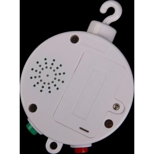 12 Melodies Song Baby Mobile Crib Bed Bell Electric Autorotation Music Box