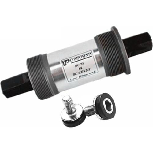 Bicycle BSA Bottom Bracket VP-BC73 103 107mm 110.5mm Quare Hole Crank Axis bicycle parts BB for Square Tapered Spindle Crankset