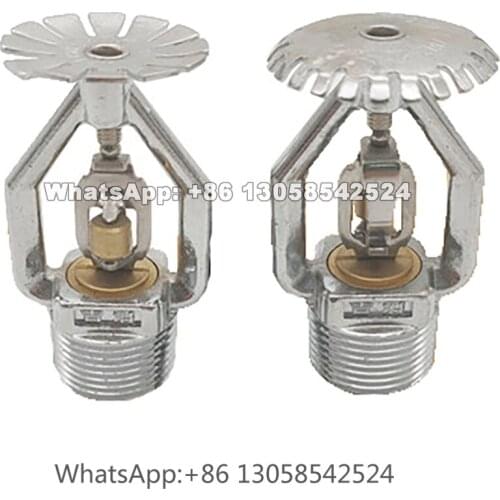 Pendent Spray Fire Sprinkler Head for Fire Fighting Sprinkler System, 74 Degree Celsius Fusible Alloy Sprinkler Head