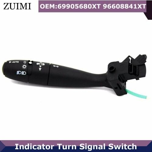 Indicator Turn Signal Switch Steering Column Handler 6239JK 69905680XT 96608841XT For Peugeot 206 207 307 301 308 405 407 408